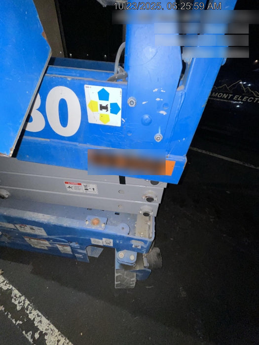 2019 Genie GS-1930 Half Height Swing Gate, 800W Inverter