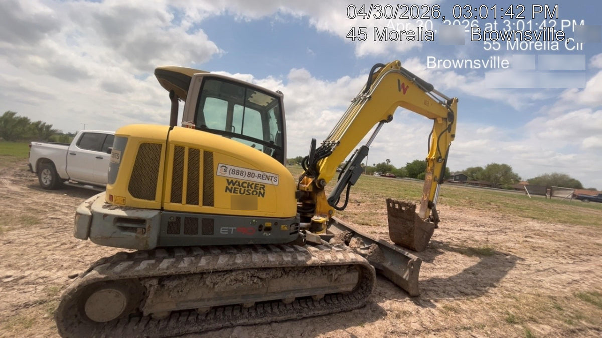 Wacker Neuson ET90 Wacker Neuson ET90 w/TRK, CAB, Bucket