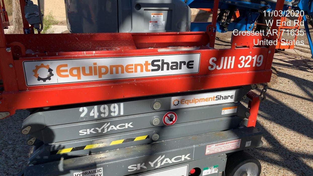 2019 Skyjack SJIII-3219 Skyjack SJIII3219 Standard w/Trojan Batteries
