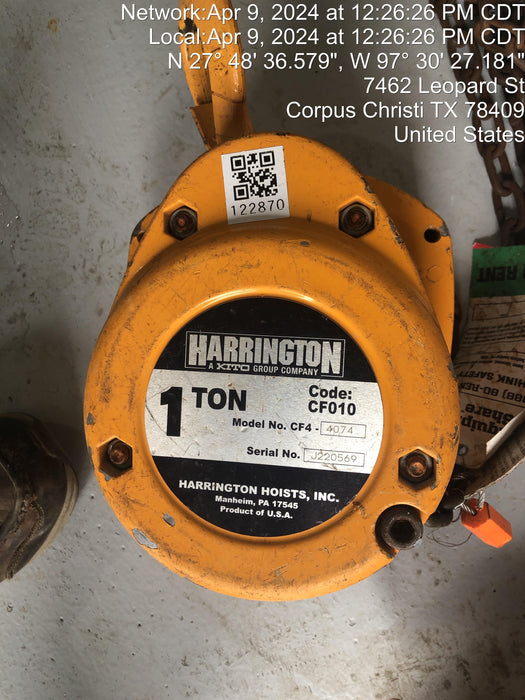 2020 HARRINGTON CF010-20