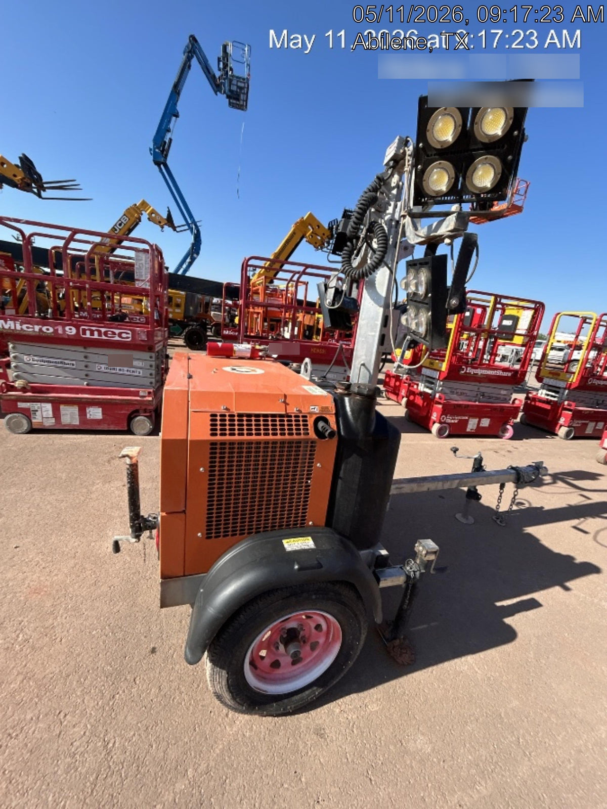 2024 Wanco WLTT-4MM4K Diesel, Deep Sea Controller, Shore Power Plug, Auto Start, (4) 350W LED Floodlights, 4kW Generator, 60 Gal Fuel Tank, 2" Ball, T3