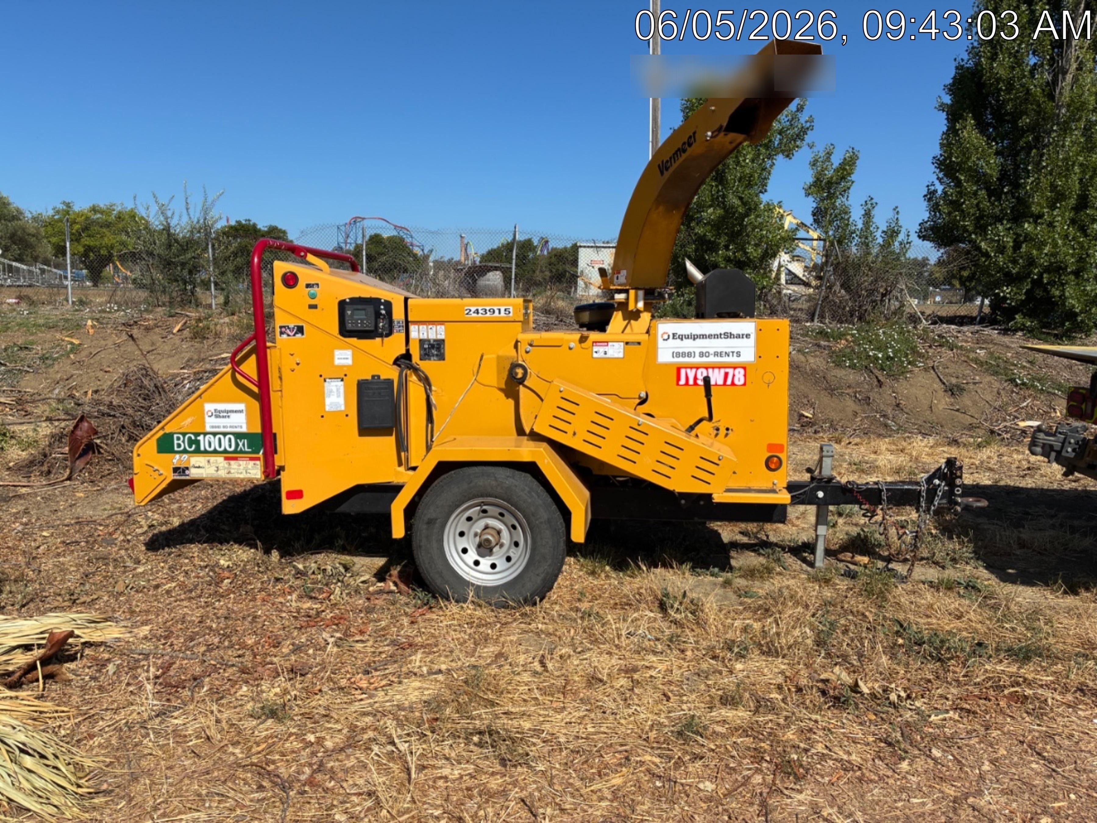 2022 VERMEER BC1000XL Diesel