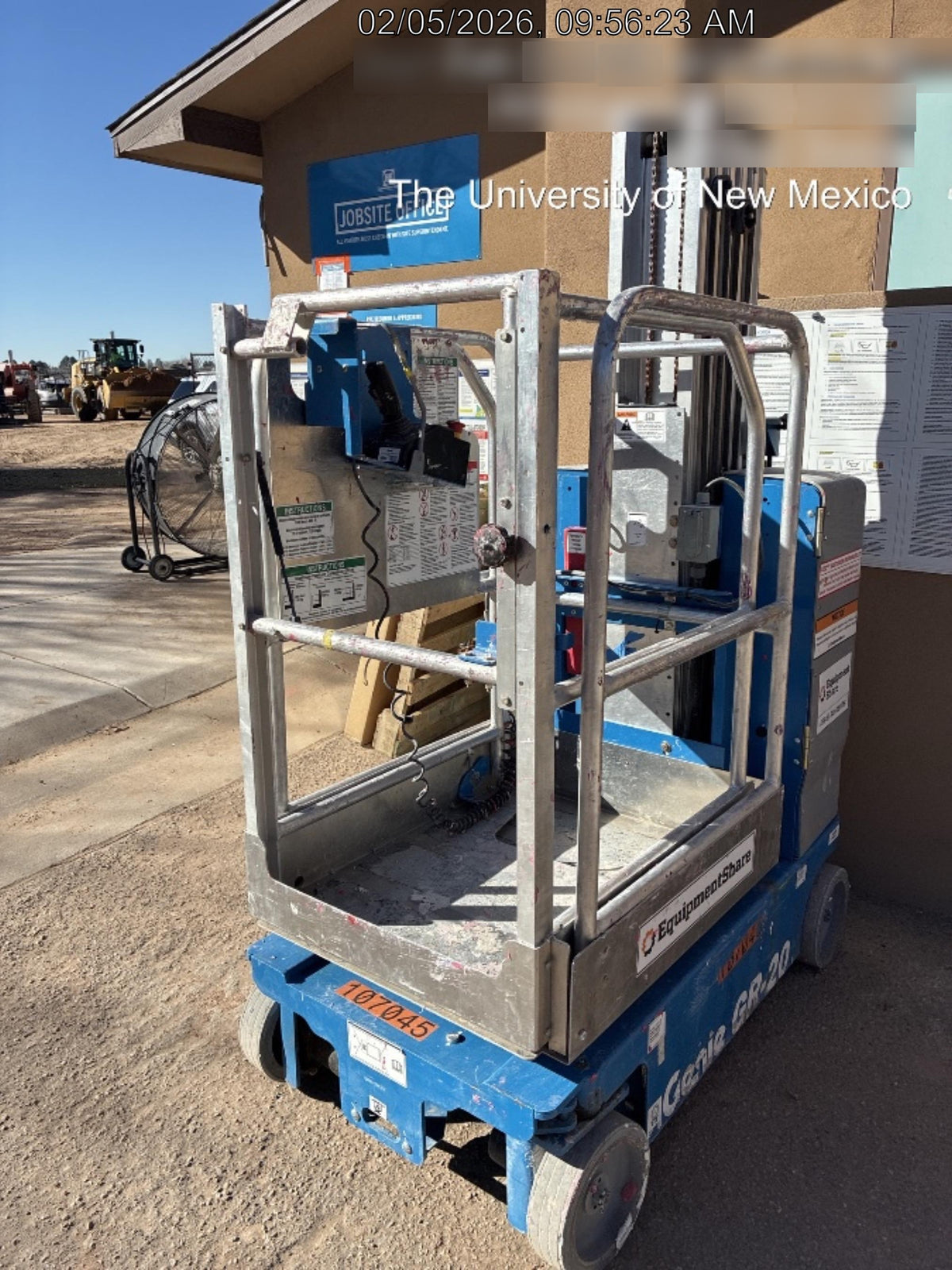 2020 GENIE GR-20