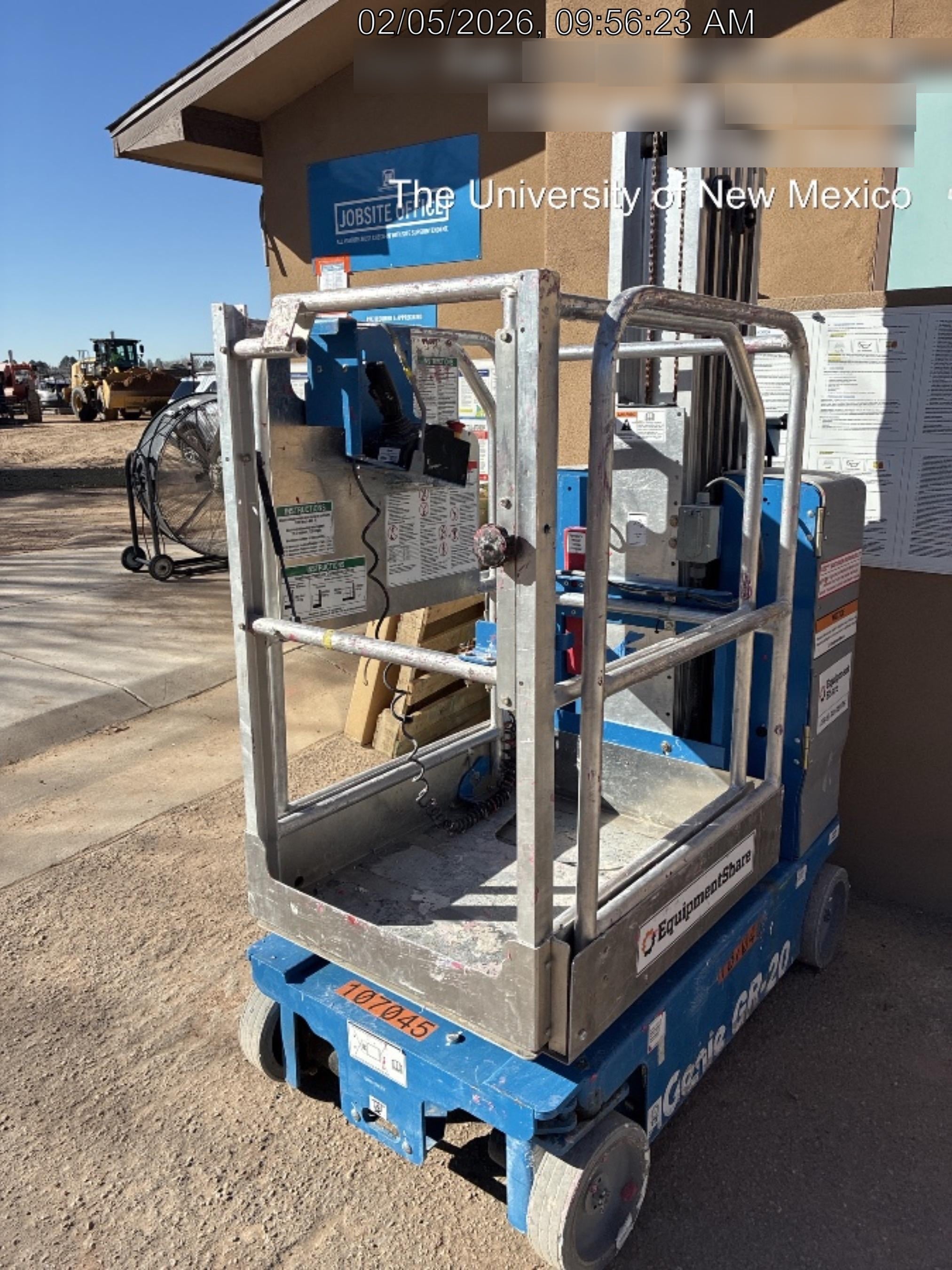 2020 GENIE GR-20