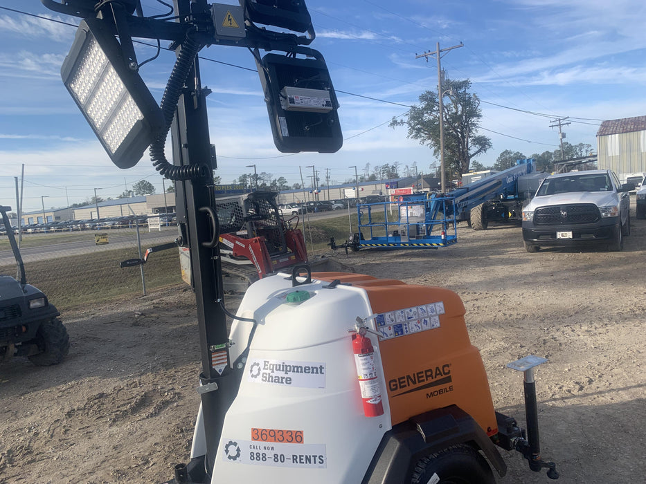 2023 Generac MLT2 Diesel, Flex Switch 120V Input, Powerzone Controller, 
(4) 320W LED Lights, 4kW Generator, 39.9 Gal Fuel Tank, 2" Ball, T3