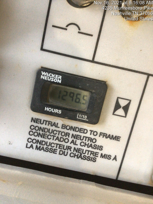 2018 Wacker Neuson LTV6L-MH Wacker Neuson LTV6L Mobile Light Tower w/Fuel Level Sensor Installed