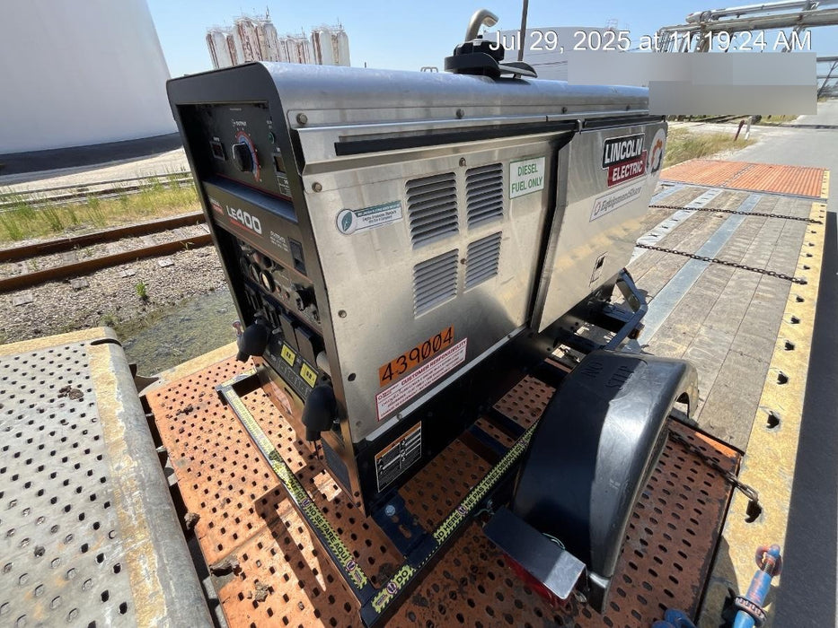 2024 Lincoln Electric LE400 Kubota V1505, Trlr, Cable Rack, Light Kit, ES Decals, T3