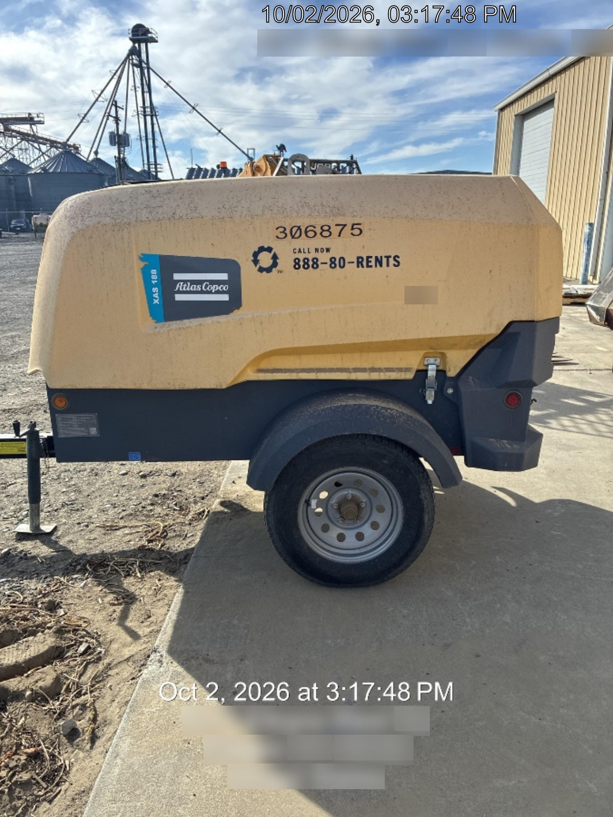 2023 ATLAS COPCO XAS188 CWK