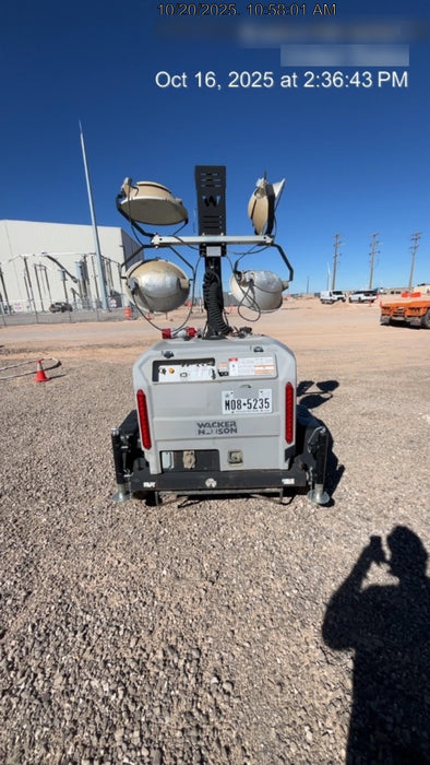 2019 Wacker Neuson LTV6K-MH Power mast, 1100W MH