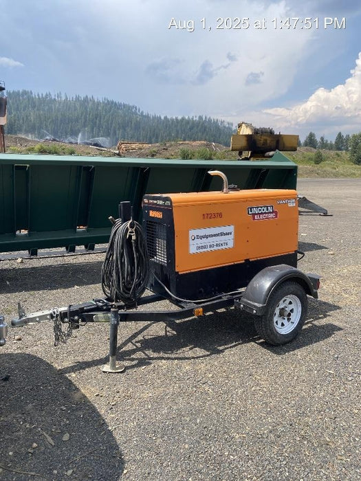 2021 Lincoln Electric Vantage 322 Vantage 322 Ready Pak 3 w/ Decals, ORANGE (includes trailer, cable rack, fender light kit) NO Telematics