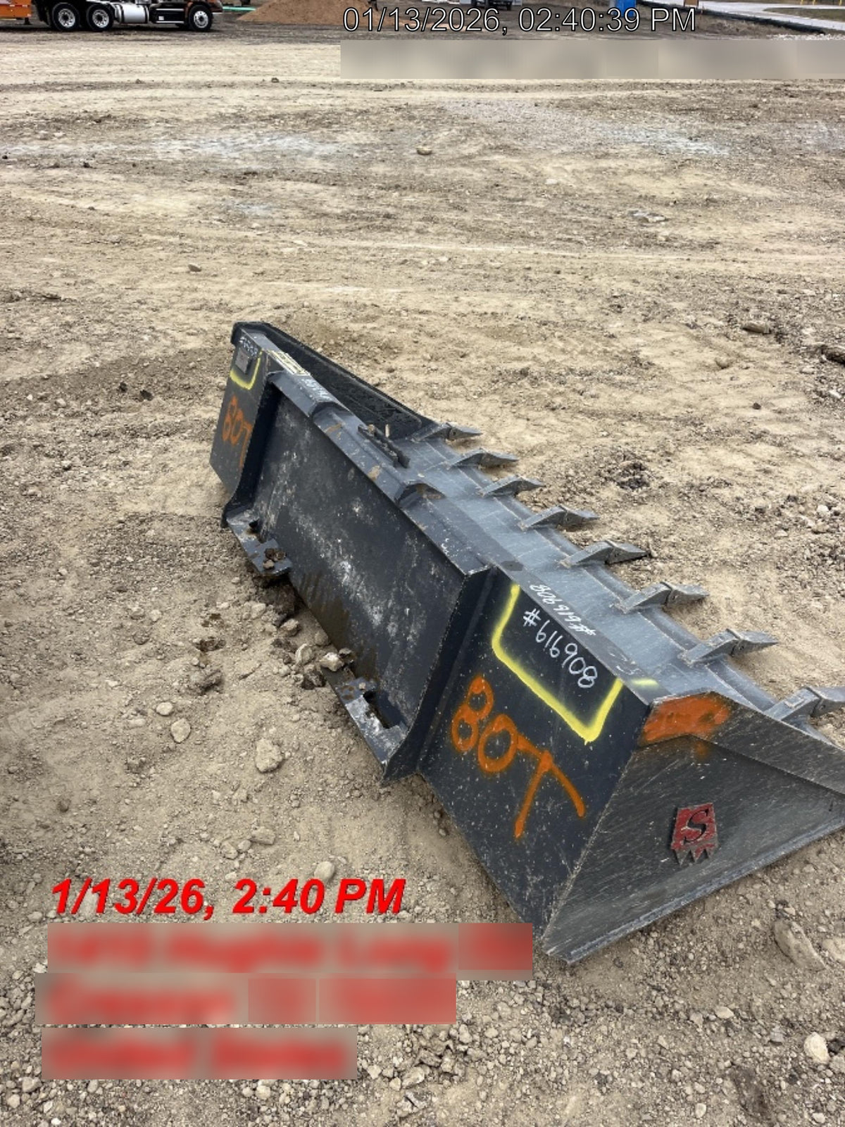 2025 SOLESBEE 80" Tooth Bucket, CTL - Solesbee's
