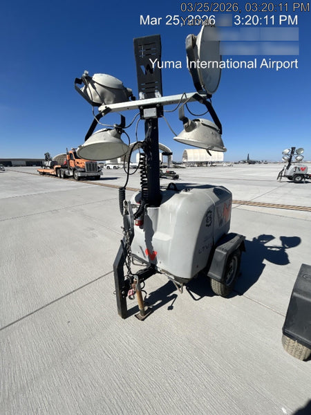 2018 Wacker Neuson LTV6L-MH Wacker Neuson LTV6L Mobile Light Tower w/Fuel Level Sensor Installed