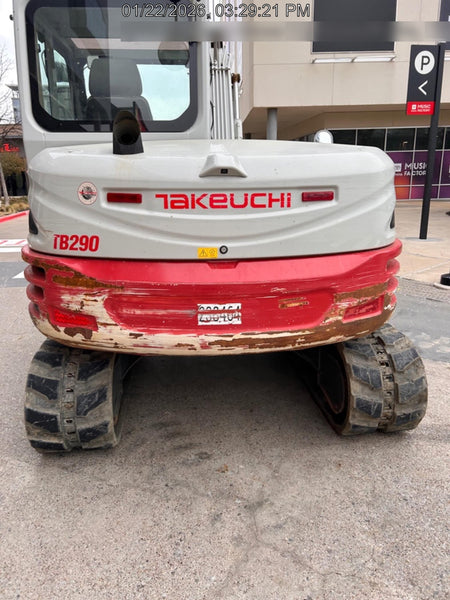 2022 TAKEUCHI TB290-CR