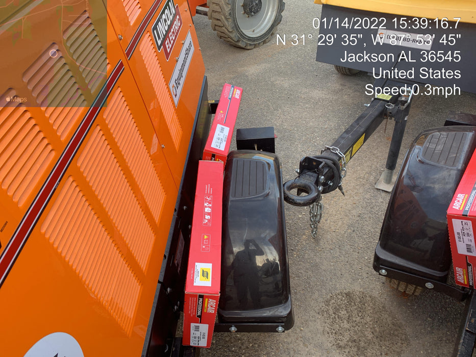 2021 Lincoln Electric Vantage 549X Ready Pak 3, ORANGE (includes trailer, cable rack, fender light kit)