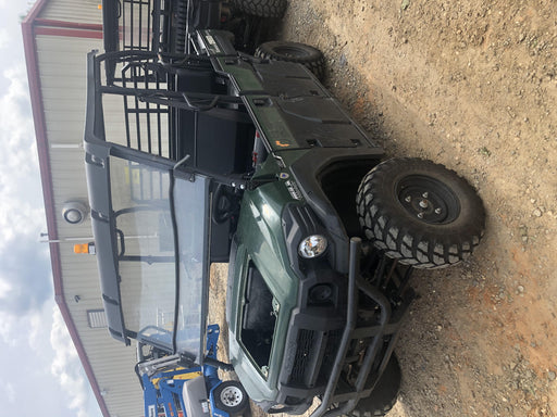 2019 Kawasaki Mule PRO-DXT Standard Options, Backup Alarm, Beacon, Plastic Hard Top, Poly Windshield, Horn Kit