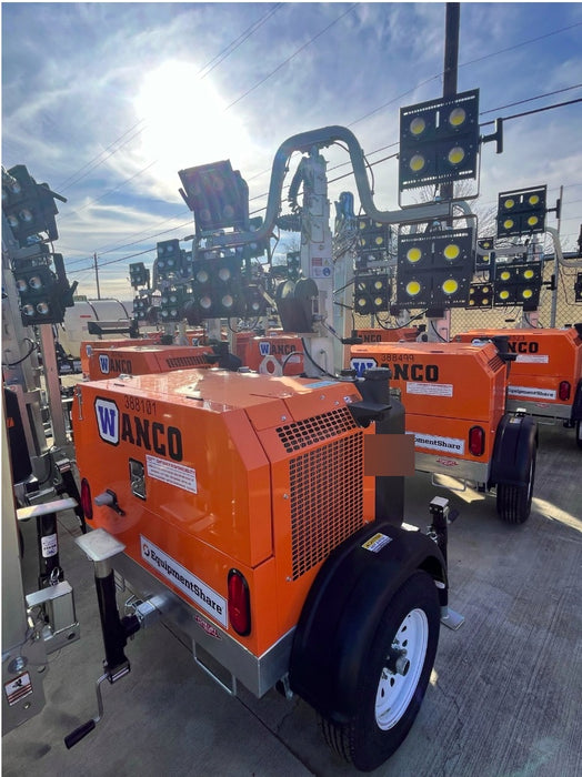 2024 Wanco WLTT-4MM4K Diesel, Deep Sea Controller, Shore Power Plug, Auto Start, (4) 350W LED Floodlights, 4kW Generator, 60 Gal Fuel Tank, 2" Ball, T3