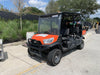 2022 Kubota RTV-X1140W-H Plastic Canopy, Windshield Acrylic Clear, LED Strobe Light, Wire Harness Kit, Back up Alarm