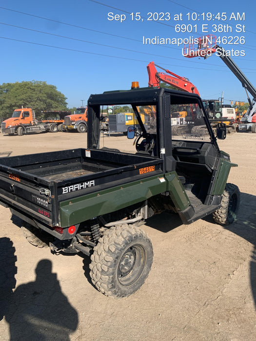 2021 Yanmar YU1000 Canopy, Steel Wheel, Poly WindShield, Beacon, Backup Alarm