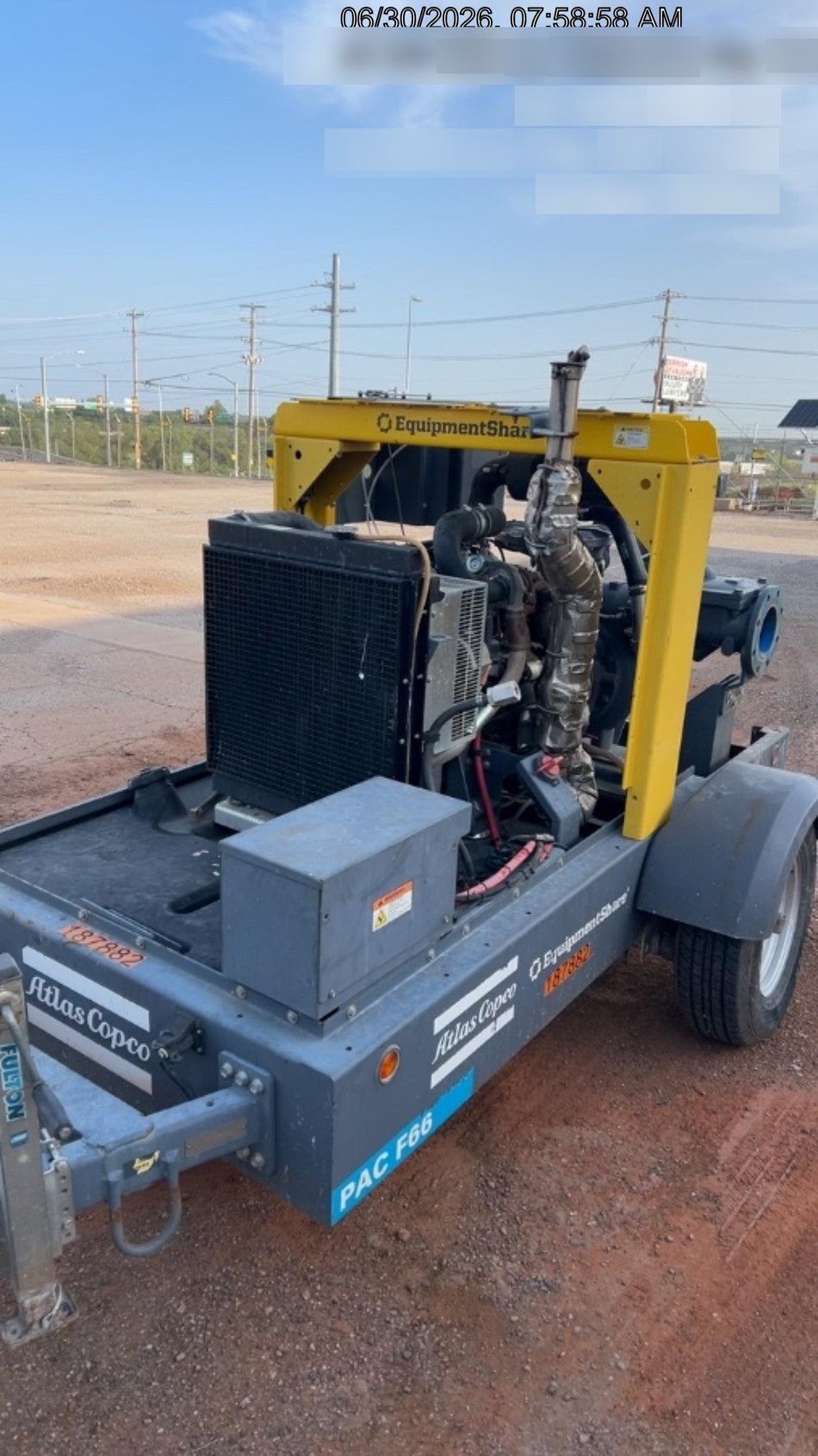 2021 ATLAS COPCO PAC F66 KD