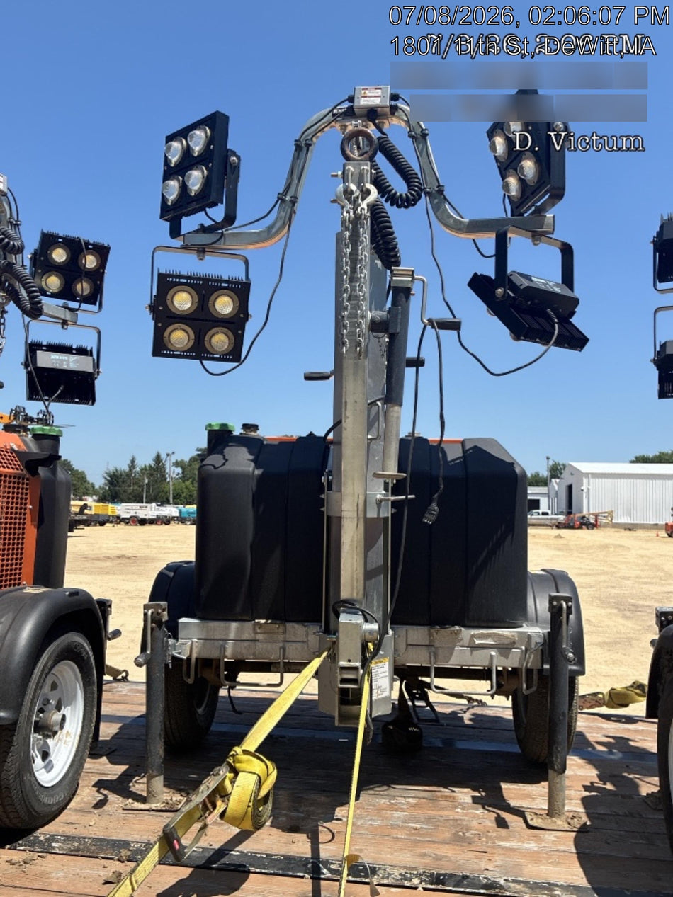 2024 Wanco WLTT-4MM4K Diesel, Deep Sea Controller, Shore Power Plug, Auto Start, (4) 350W LED Floodlights, 4kW Generator, 60 Gal Fuel Tank, 2" Ball, T3