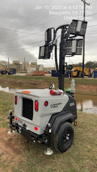 2024 Wacker Neuson LTT4 Diesel, Kohler KDW702, Deep Sea Controller, Auto Start, LED 320W, Bypass Outlet, T3