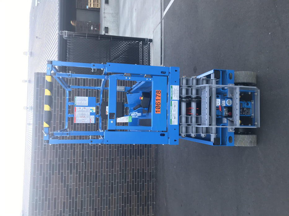 2020 Genie GS-1930 Solid Non Marking Tires, Beacon, Folding rails with half height swing gate, 800W Inverter