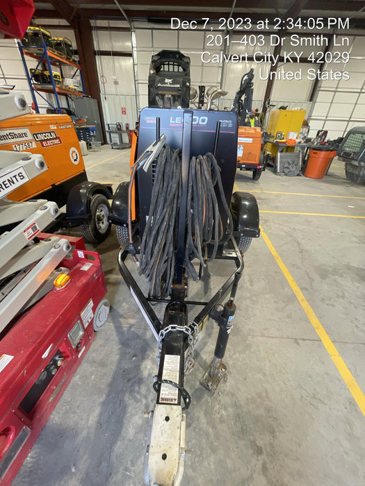 2023 Lincoln Electric LE400 Kubota V1505, Trlr, Cable Rack, Light Kit, ES Decals, T3