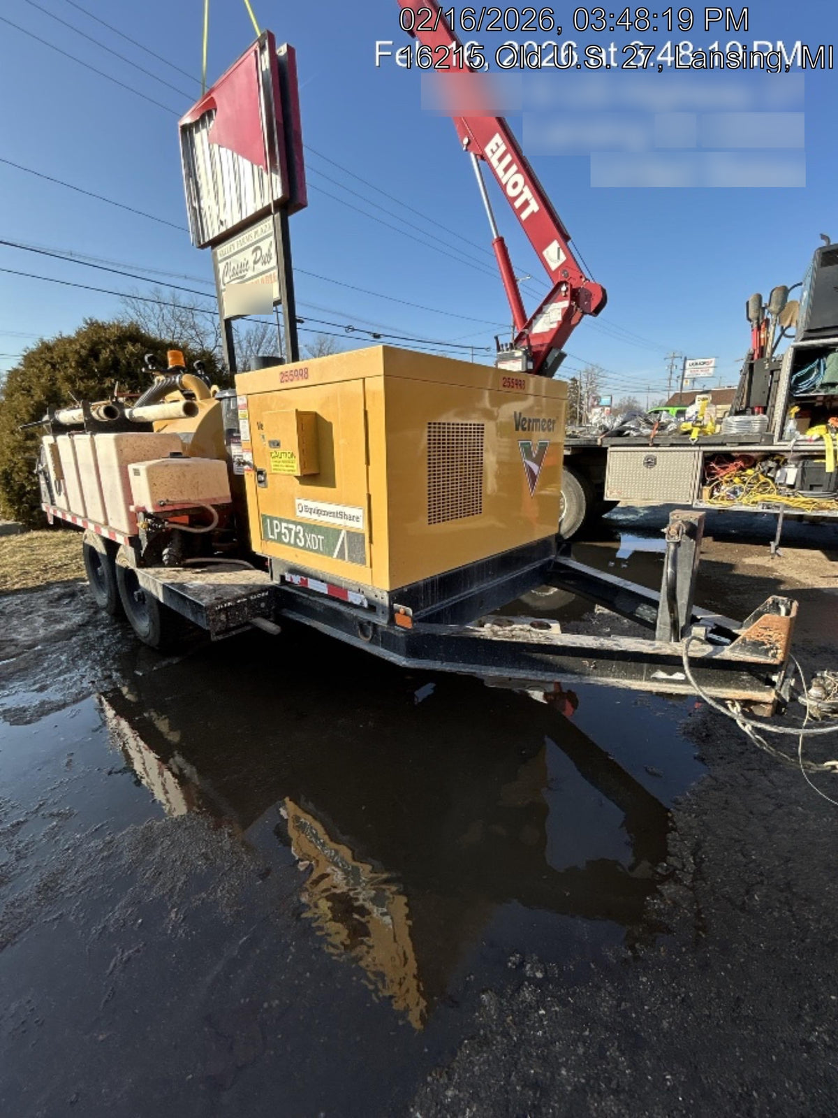 2022 Vac-Tron LP573XDT T4 Koehler Diesel Engine, 500 Gallon Debris Tank, x2 100 Gallon Water Tanks