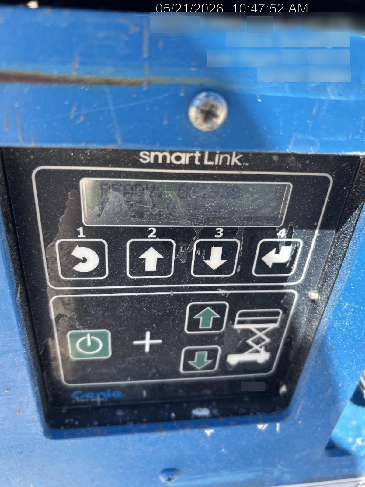2019 Genie GS-1930 Half Height Swing Gate, 800W Inverter