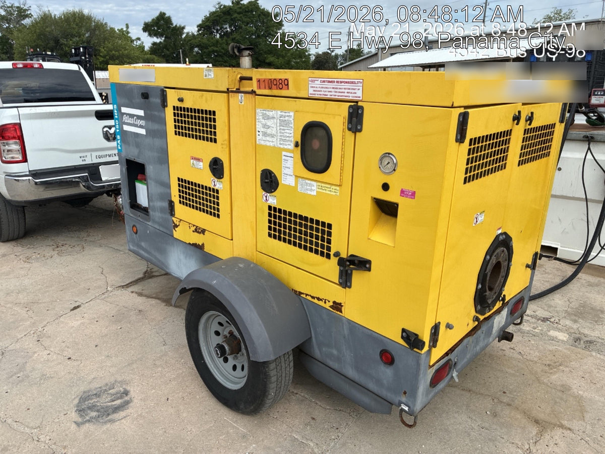 2020 ATLAS COPCO PAS 150 HF CS Enclosed