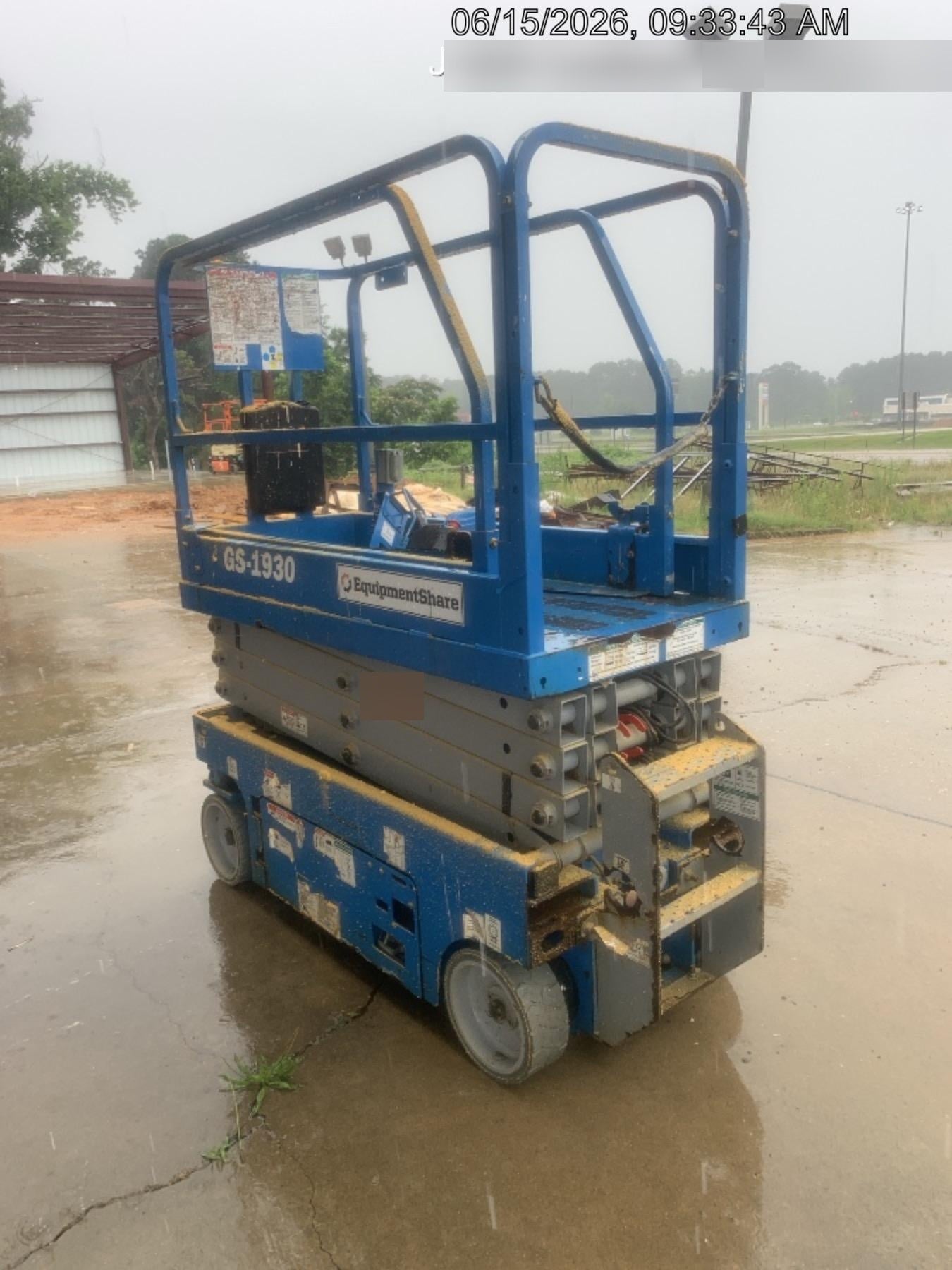 2020 Genie GS-1930 Fixed rails with chain entry gate - Pre A92.20
