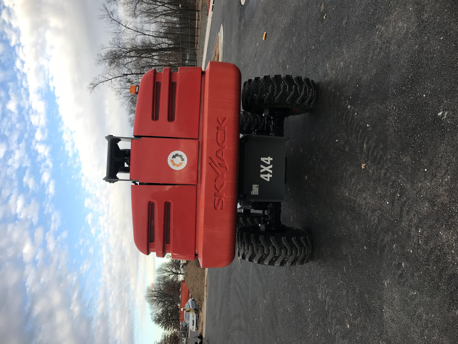 2019 Skyjack SJ66T Diesel, Foam Filled Tires, Welder Ready Package, Beacon