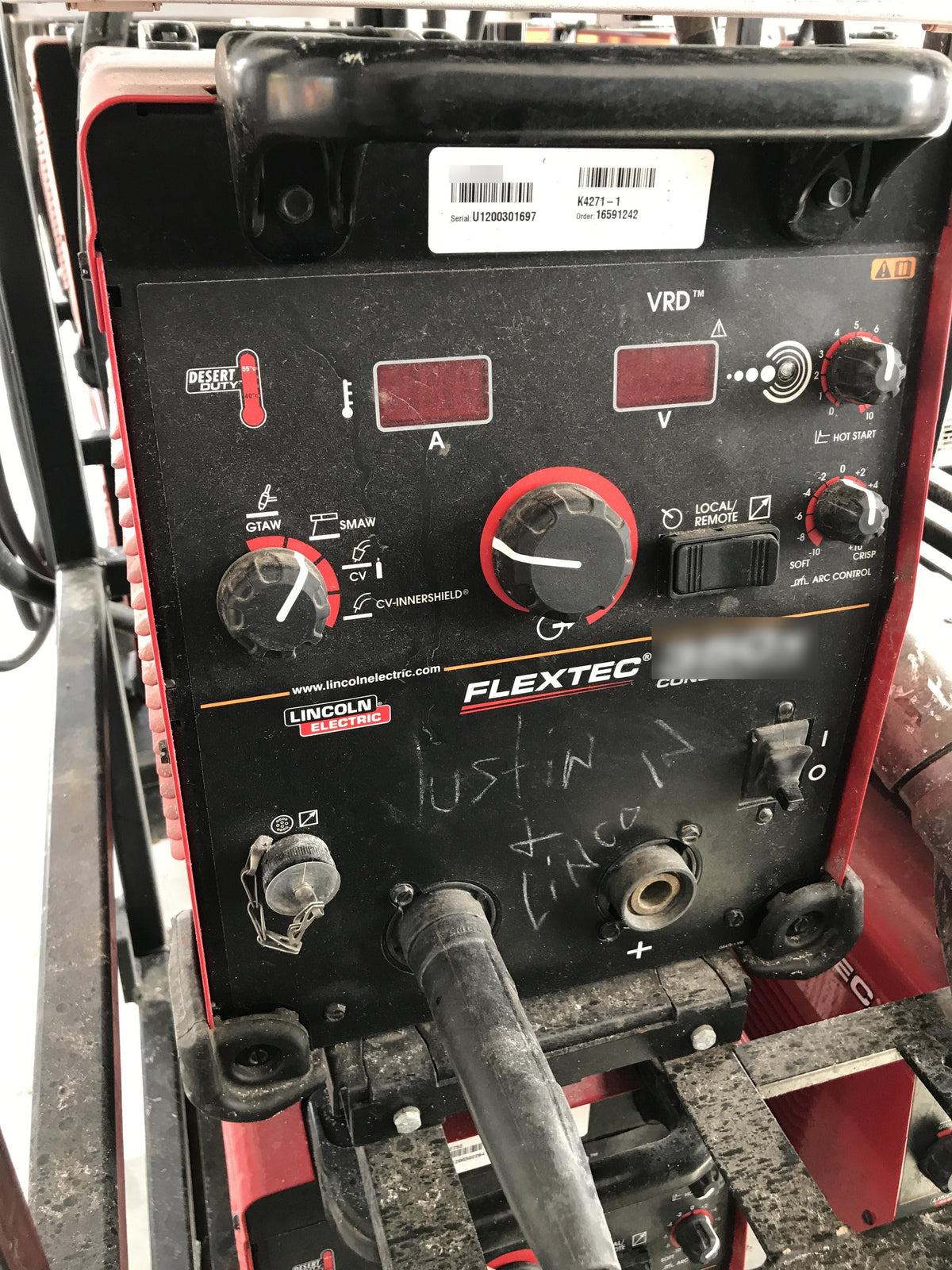 2020 LINCOLN ELECTRIC FLEXTEC 350X