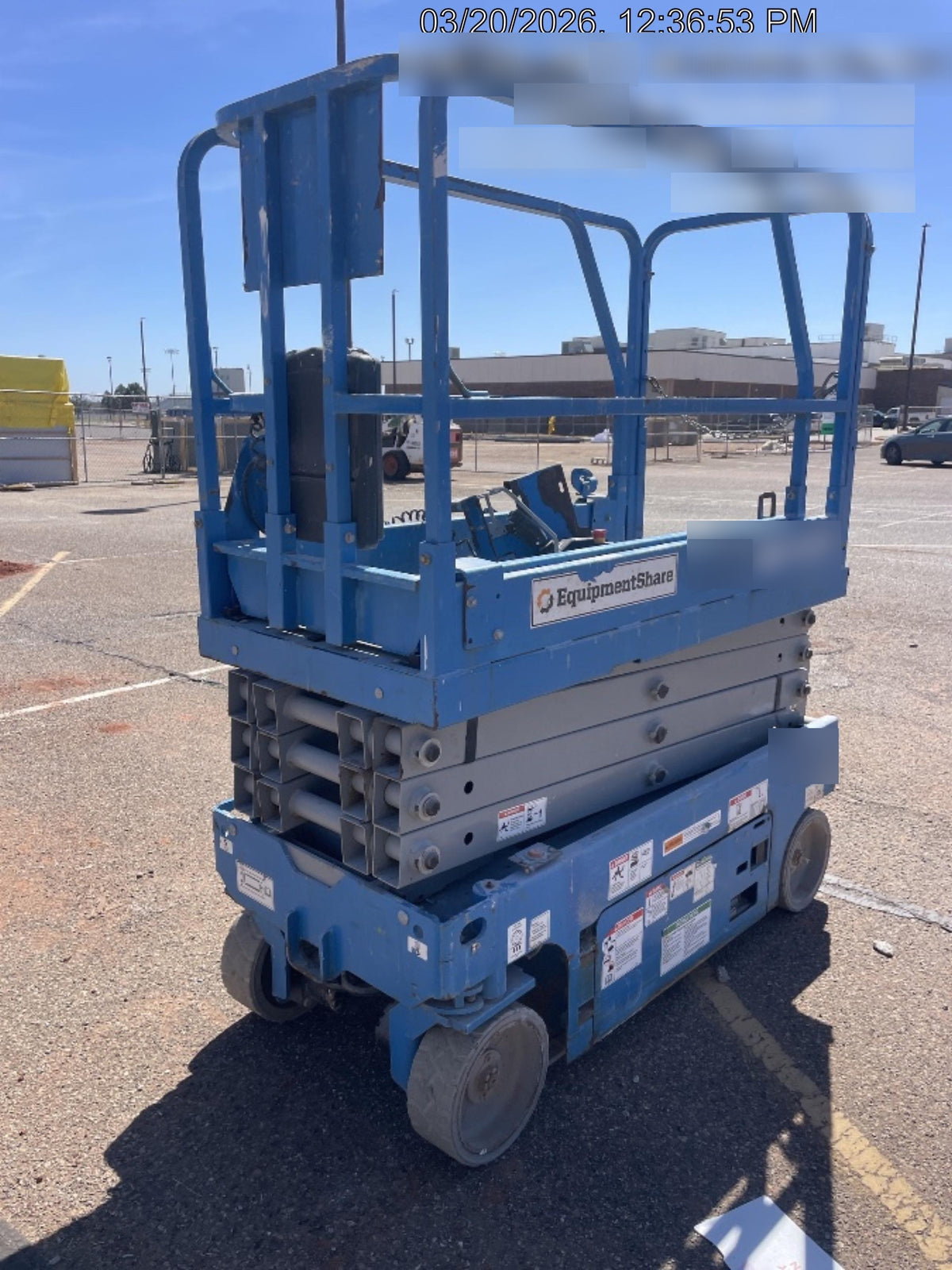 2018 Genie GS-1930 GS-1930 w/Fixed Rail, Chain Entry