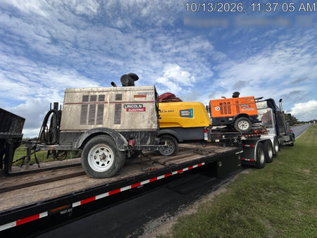 2021 Lincoln Electric Vantage 549X Ready Pak 3, ORANGE (includes trailer, cable rack, fender light kit)