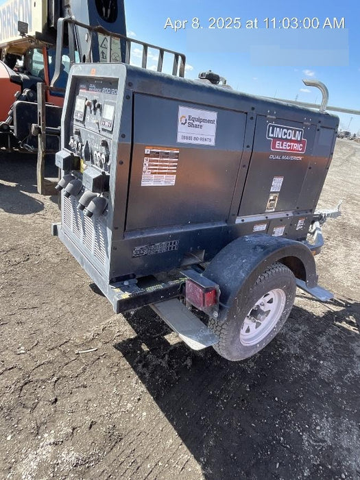 2024 Lincoln Electric Dual Maverick 200/200X Ready Pak 3, Includes Trailer, Cable Rack, Fender Light Kit K4382-1-RP3