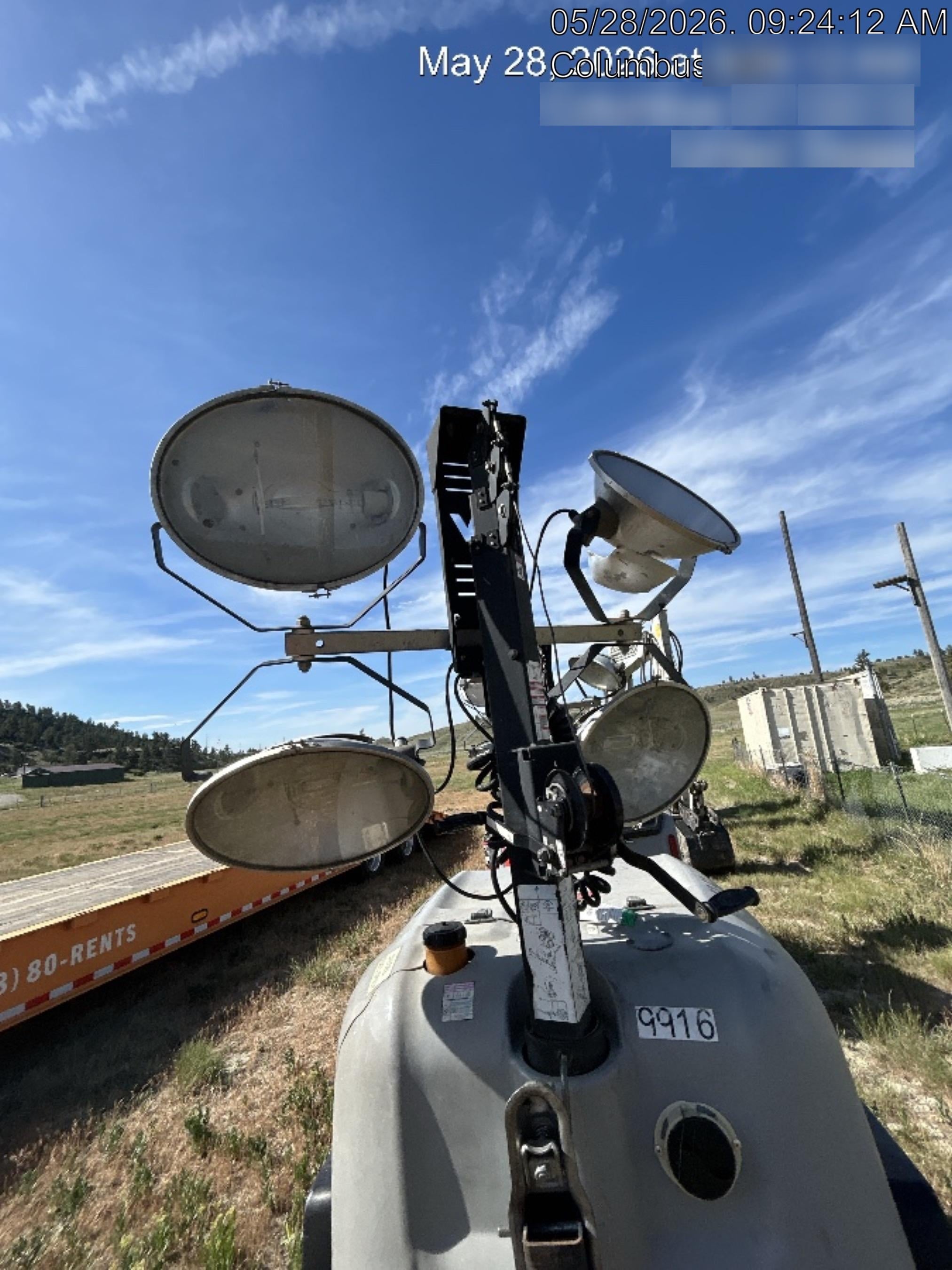 Wacker Neuson LTV6K-MH Wacker Neuson LTV6K Towable Light Tower
