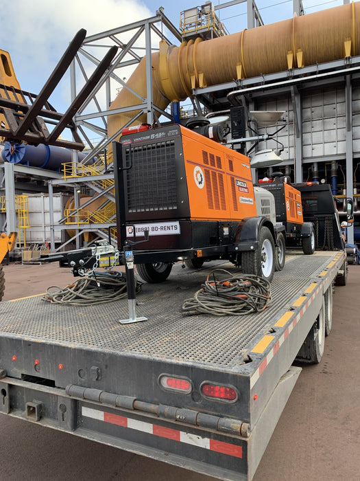 2021 Lincoln Electric Vantage 549X Ready Pak 3, ORANGE (includes trailer, cable rack, fender light kit)