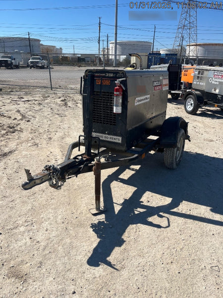 2019 Lincoln Electric Vantage 322 Ready-Pak 3, Two Wheel Trailer, Fender and Light Kit, Cable Rack