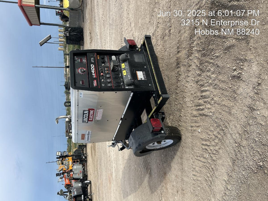 2024 Lincoln Electric LE400 Kubota V1505, Trlr, Cable Rack, Light Kit, ES Decals, T3