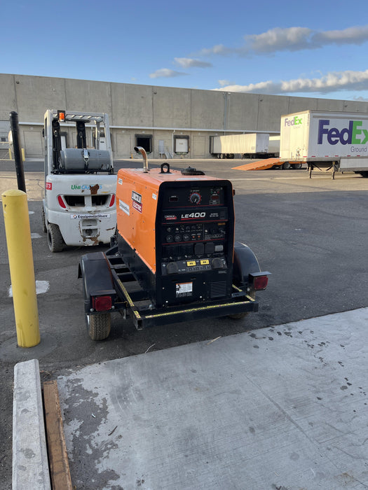 2022 Lincoln Electric LE400 Kubota V1505, Trlr, Cable Rack, Light Kit, ES Decals, T3