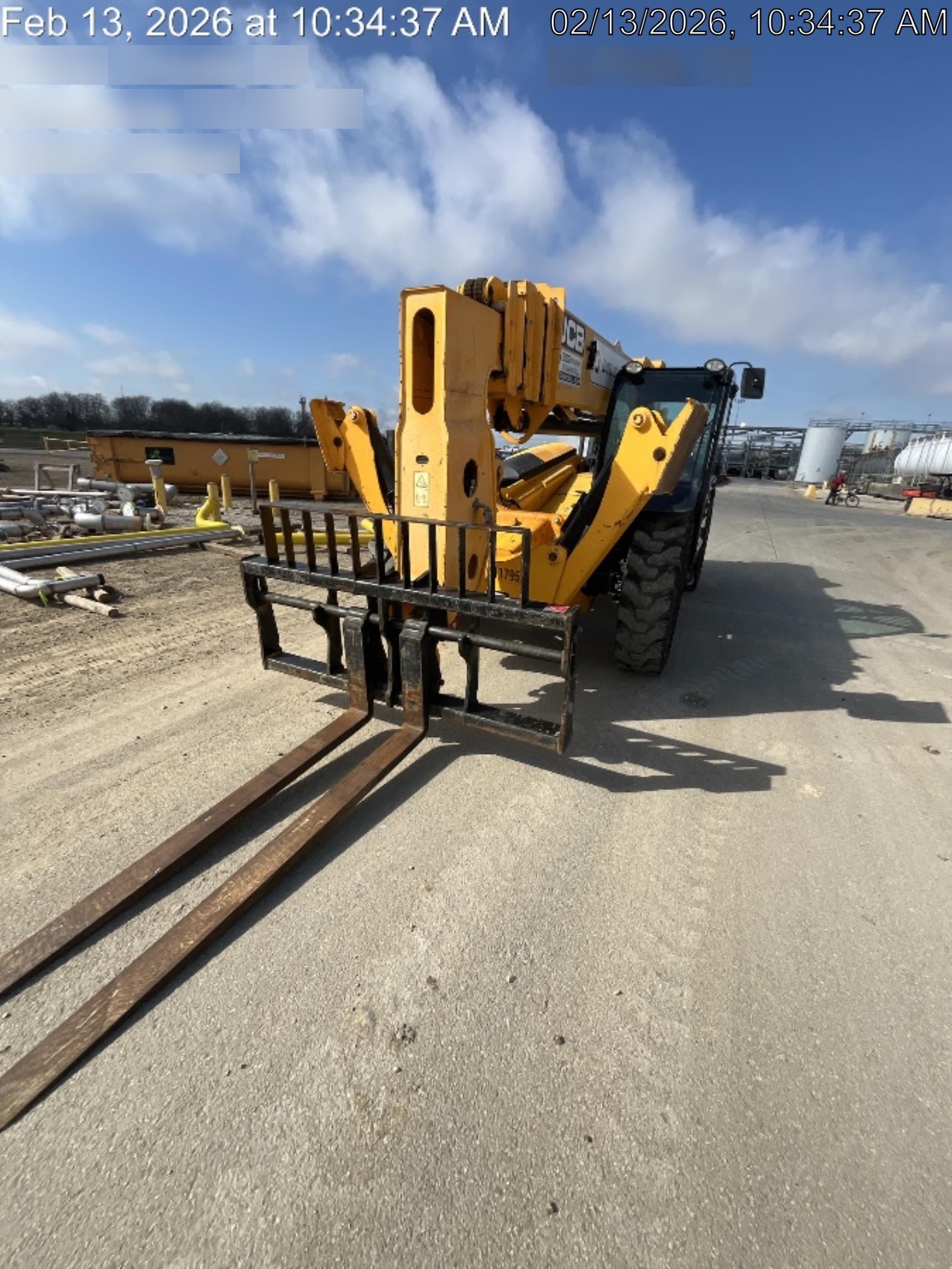 2020 JCB 510-56 Cab/Heat/Air, Solid Tires, Work Lights, Beacon, Aux Hydraulics, Back up Alarm, Lifting Eye, ES Decals