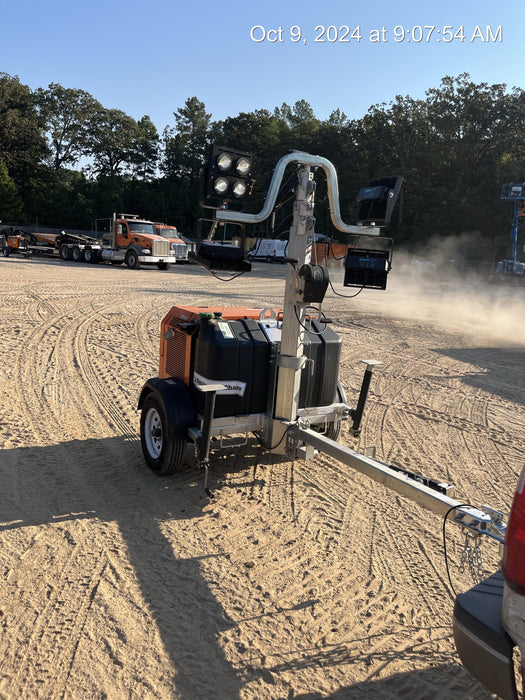 2024 Wanco WLTT-4MM4K Diesel, Deep Sea Controller, Shore Power Plug, Auto Start, (4) 350W LED Floodlights, 4kW Generator, 60 Gal Fuel Tank, 2" Ball, T3