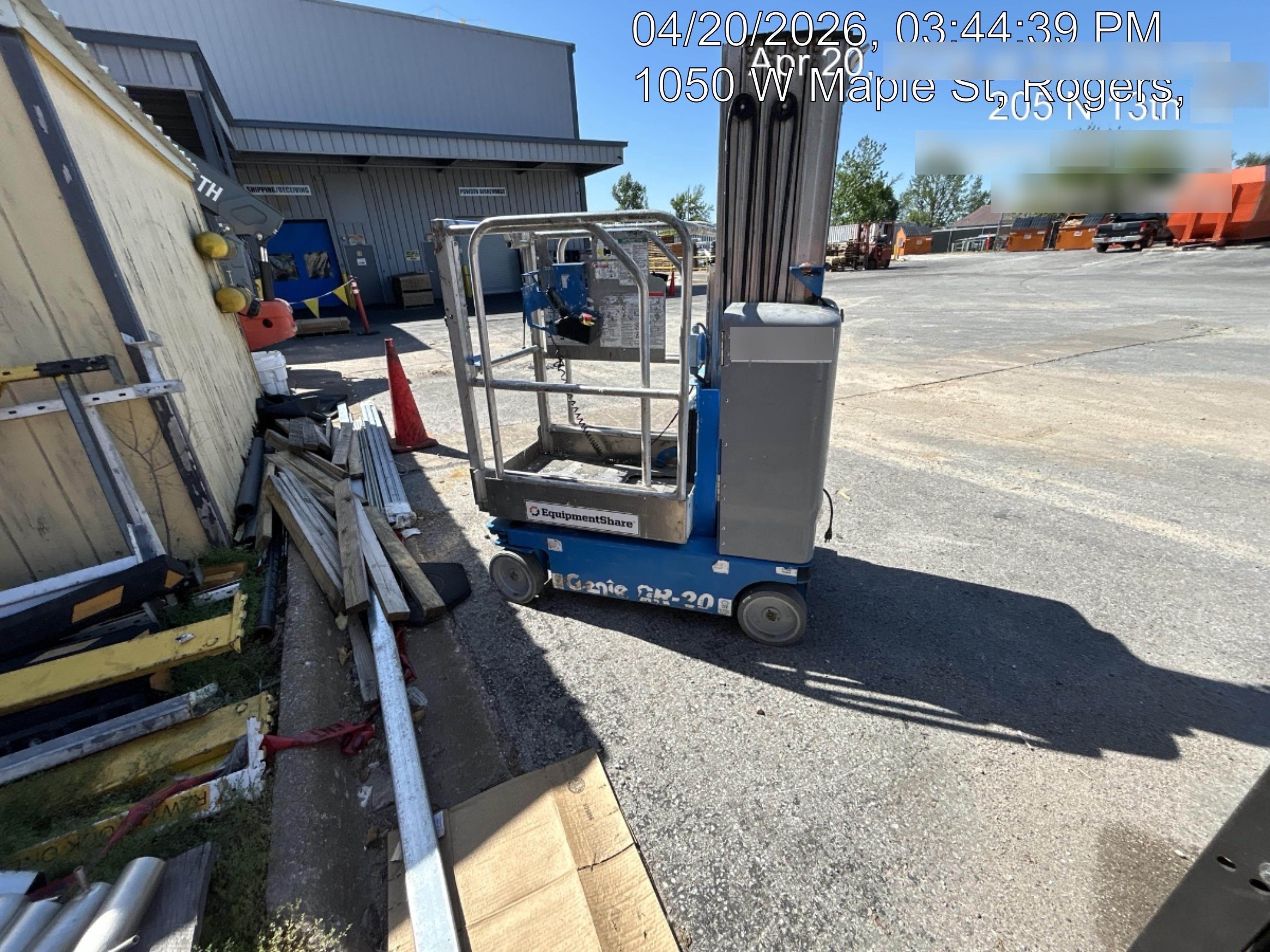 2019 GENIE GR-20