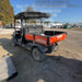 2022 Kubota RTV-X1140W-H Plastic Canopy, Windshield Acrylic Clear, LED Strobe Light, Wire Harness Kit, Back up Alarm