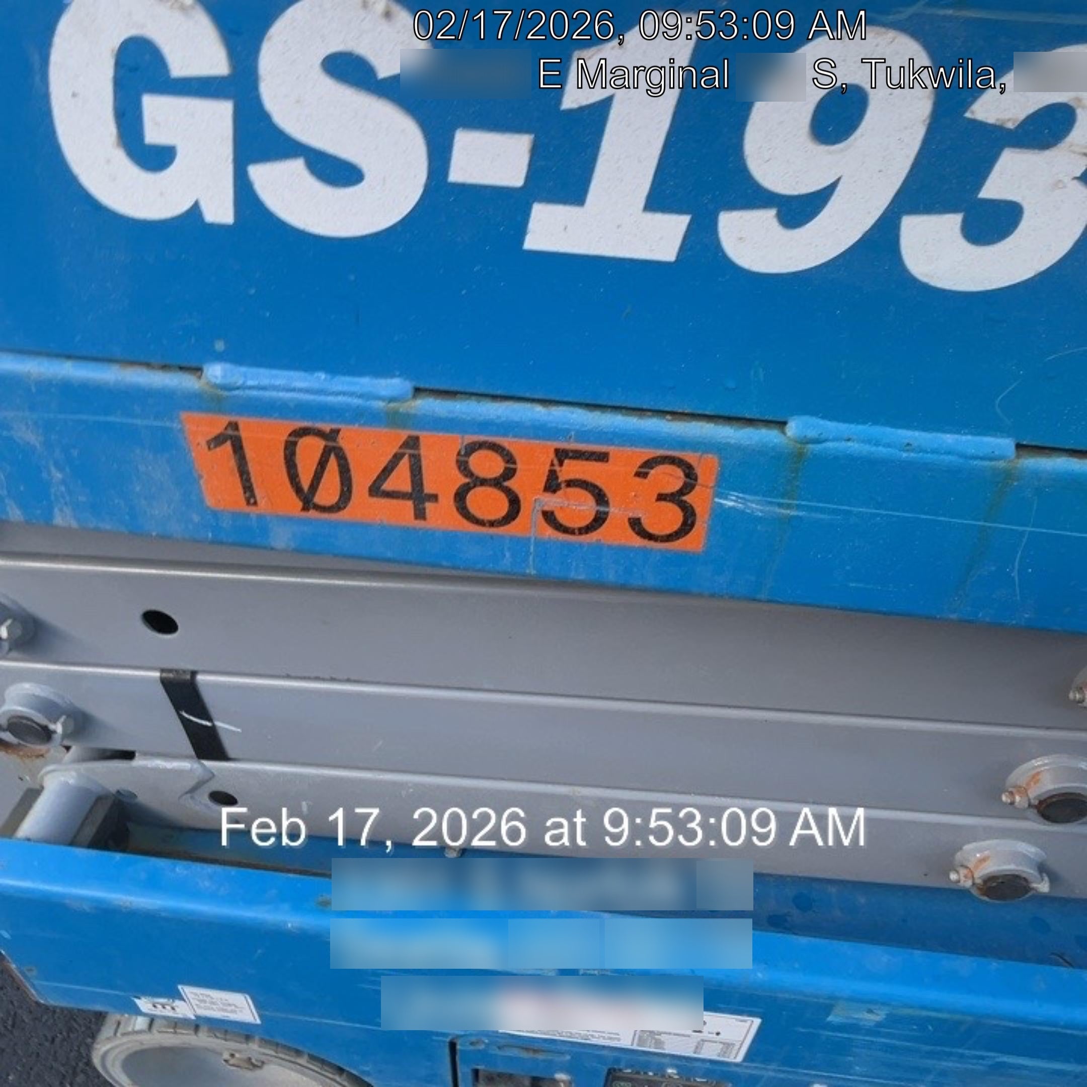 2020 Genie GS-1930 Standard Machine, 800W Inverter