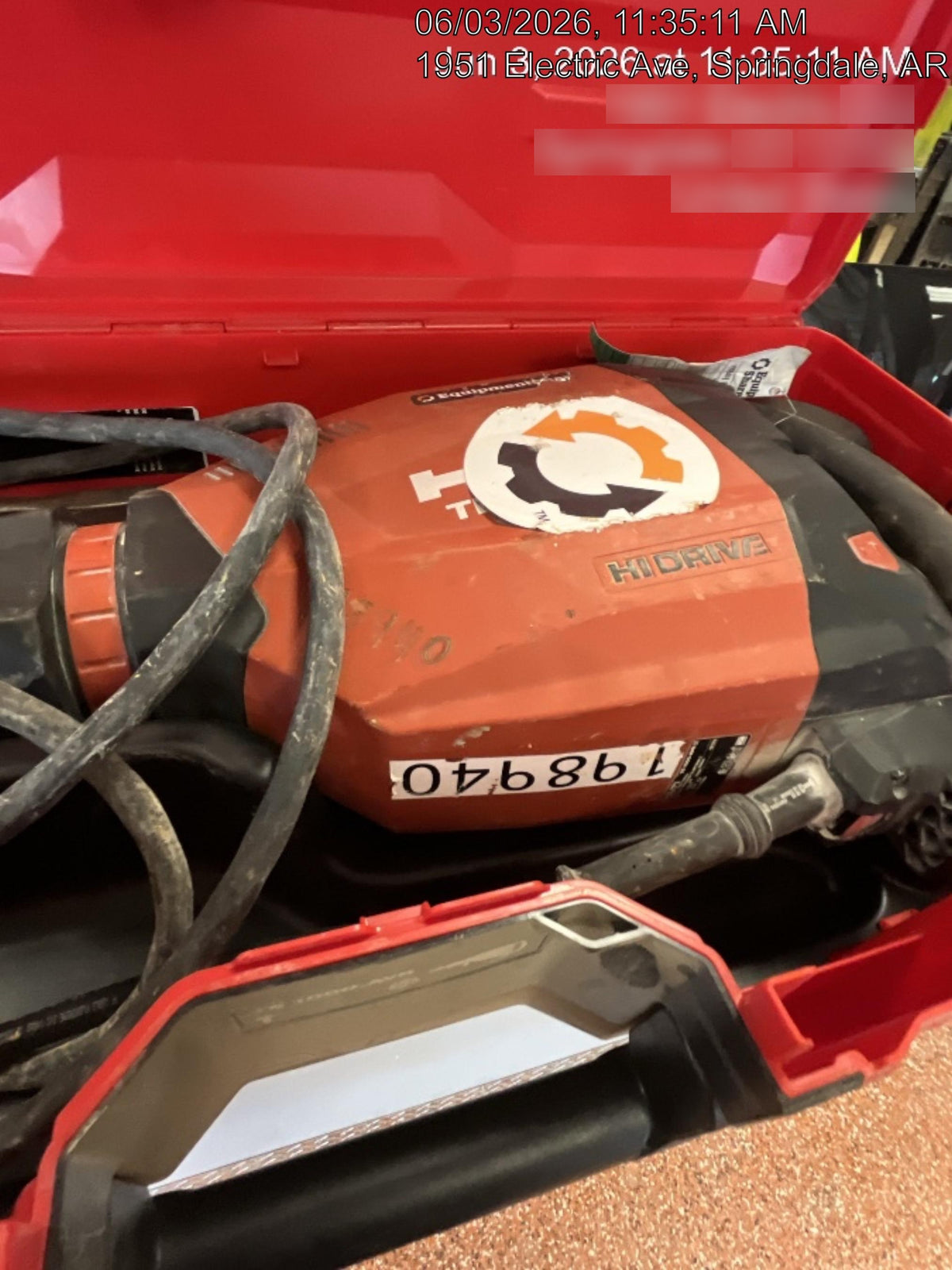 2022 HILTI TE 1000-AVR