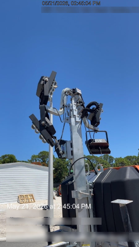 2023 Wanco WLTT-4MM4K Diesel, Deep Sea Controller, Shore Power Plug, Auto Start, (4) 350W LED Floodlights, 4kW Generator, 60 Gal Fuel Tank, 2" Ball, T3
