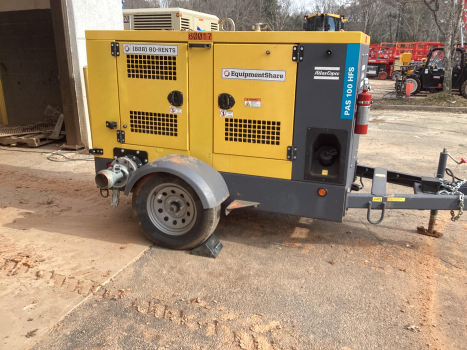 2020 ATLAS COPCO PAS 100 HF CS Enclosed