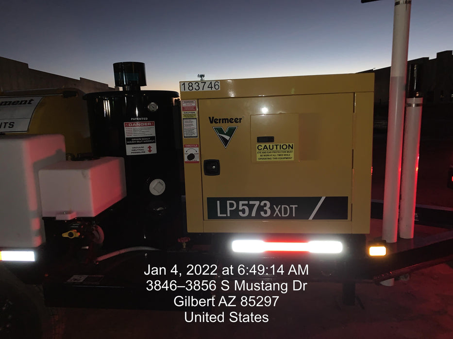 2021 Vac-Tron LP573XDT T4 Koehler Diesel Engine, 500 Gallon Debris Tank, x2 100 Gallon Water Tanks